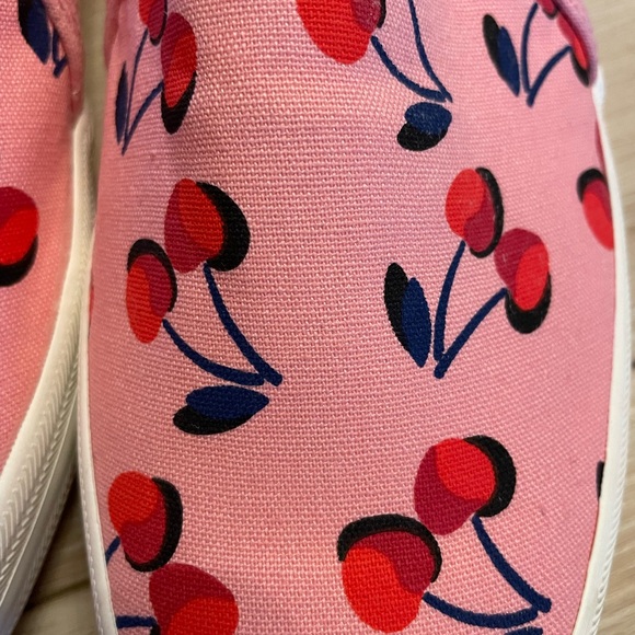 KATE SPADE NEW YORK x KEDS WOMEN’S CHERRY DOUBLE DECKER SNEAKERS PINK - Picture 2 of 7